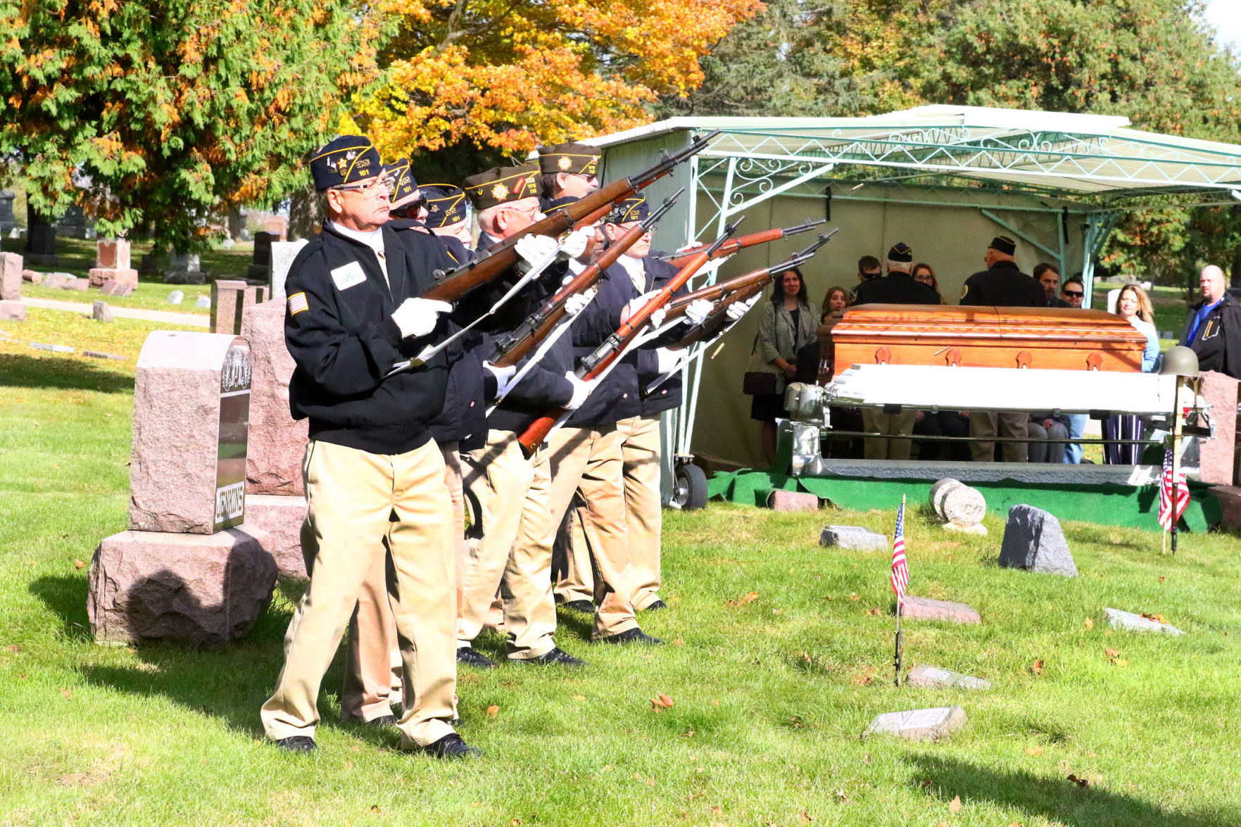 Honor Guard rifle volley.JPG